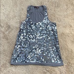 Almost Famous Sequin Tank Top